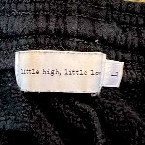 Black cut off sweatpants LHLL large